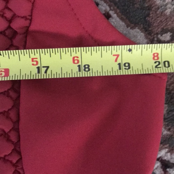 Susan graver 🌹 stunning raspberry rust Red vest - Picture 13 of 13